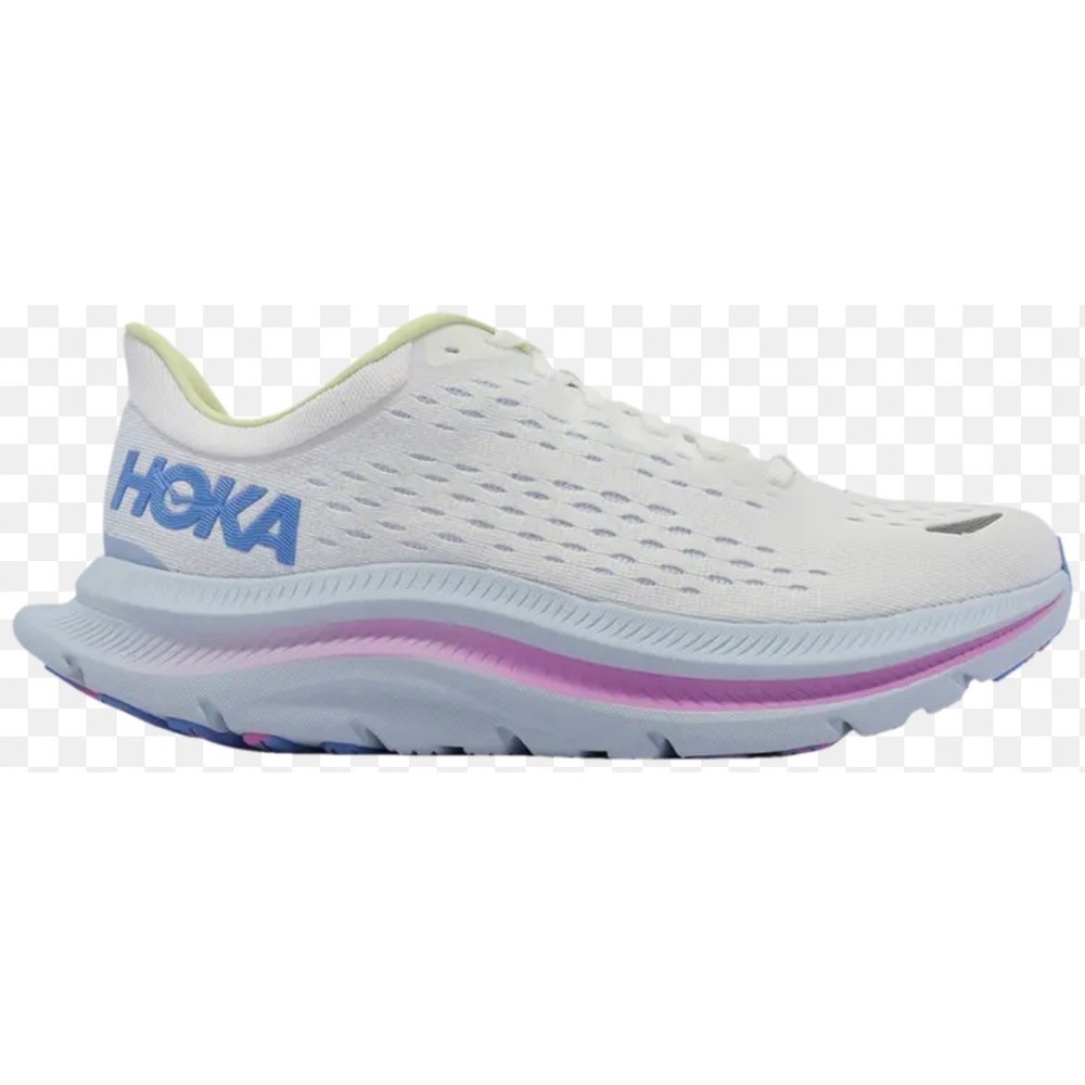 Hoka Kawana Women Running Shoes White Wild Aster Size 8B